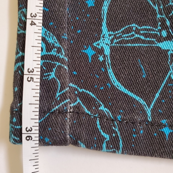 Dollskill Horoscopez Galaxies Apart Glow In The Dark Mom Jeans High Wais… - Picture 14 of 16